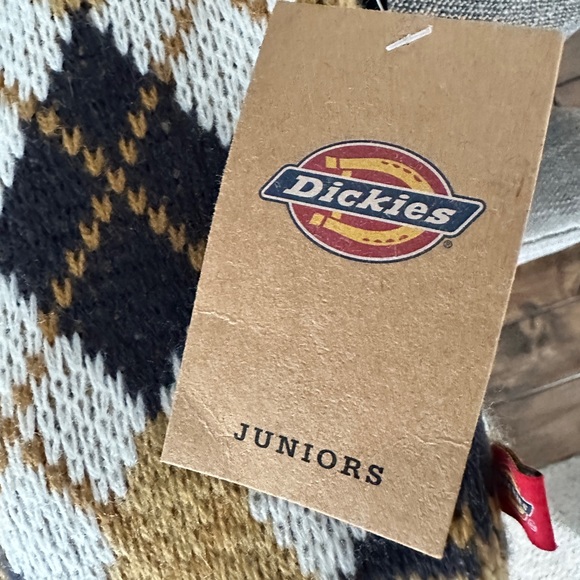 Dickies Crop Sweater Vest New With Tag - Picture 6 of 7